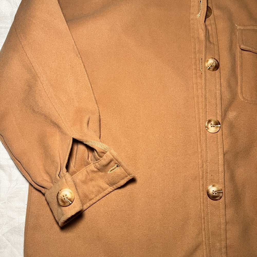 Brown Button-Up Jacket - image 3